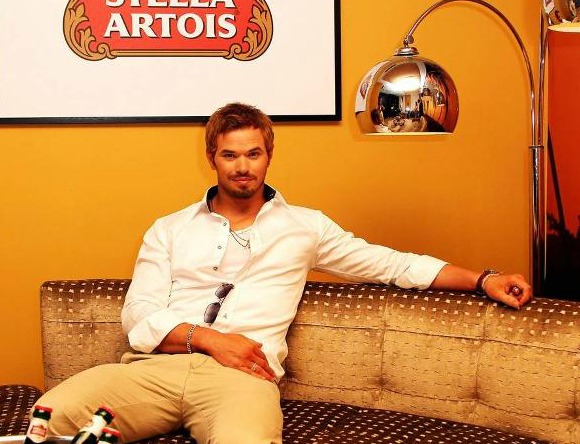 Kellan Lutz was spotted at the Cannes Film Festival 