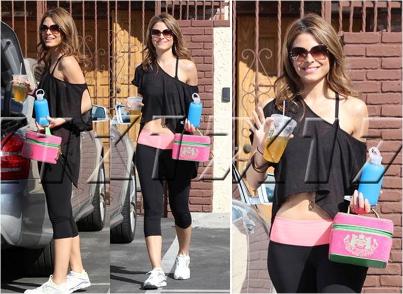 Maria Menounos Wearing Colorfast