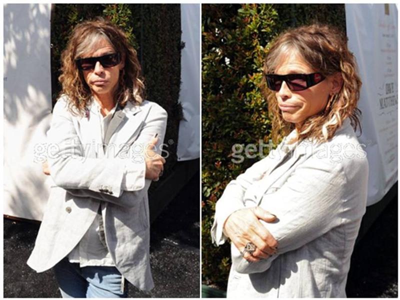 Steven Tyler Wearing John Varvatos Sunglasses