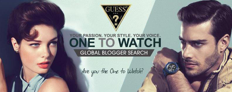 Guess One to Watch Global Blogger Contest