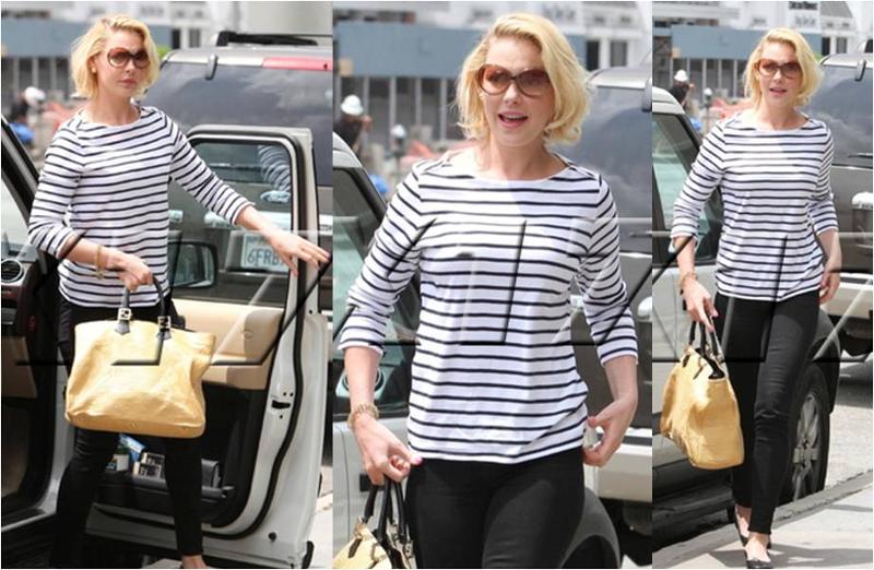 Katherine Heigl Wearing Vineyard Vines Tee