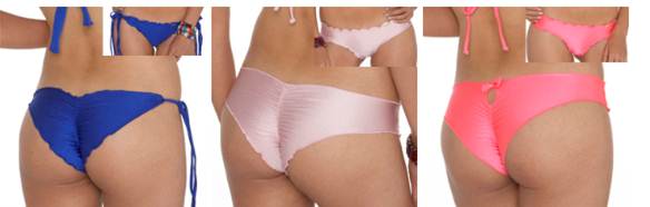 Ruched Bottom Swimwear