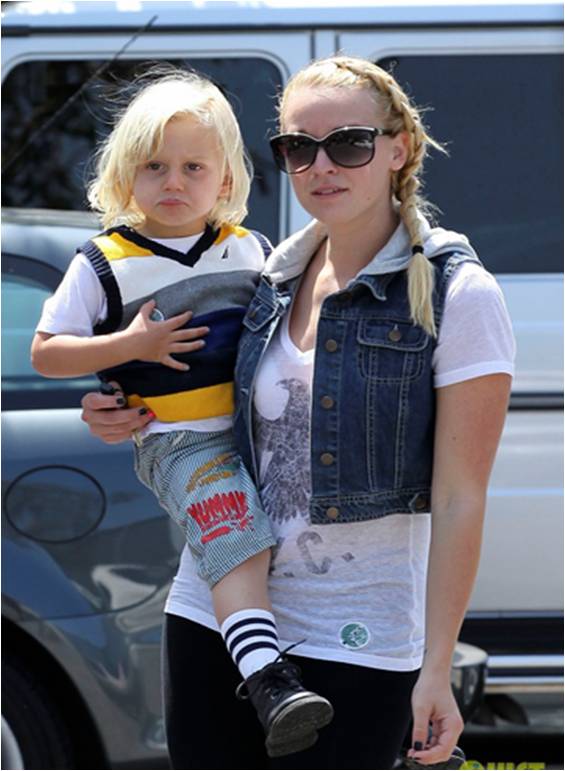 Zuma Stefani Wearing Nautica Kids May 2012