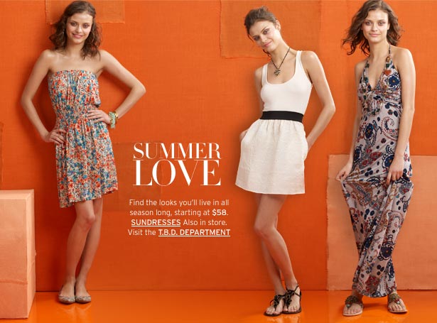 Summer Dresses at Nordstrom for Summer 2009