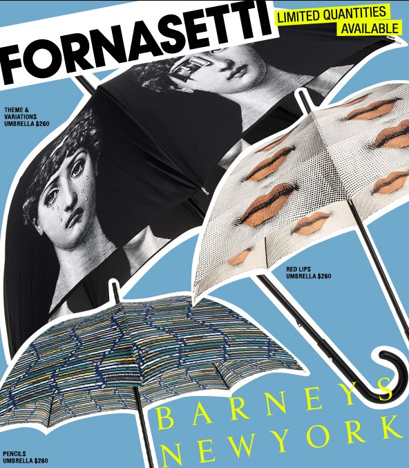Fornasetti Umbrellas Limited Quantity at Barneys New York December 2009