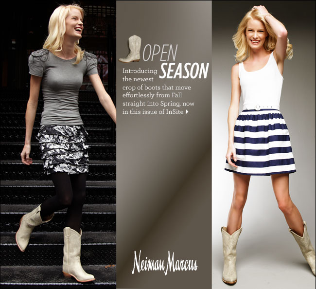 Boots With No Seasonal Boundaries at Neiman Marcus 2009