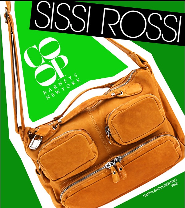 Sissi Rossi Nappa Shoulder Bag
