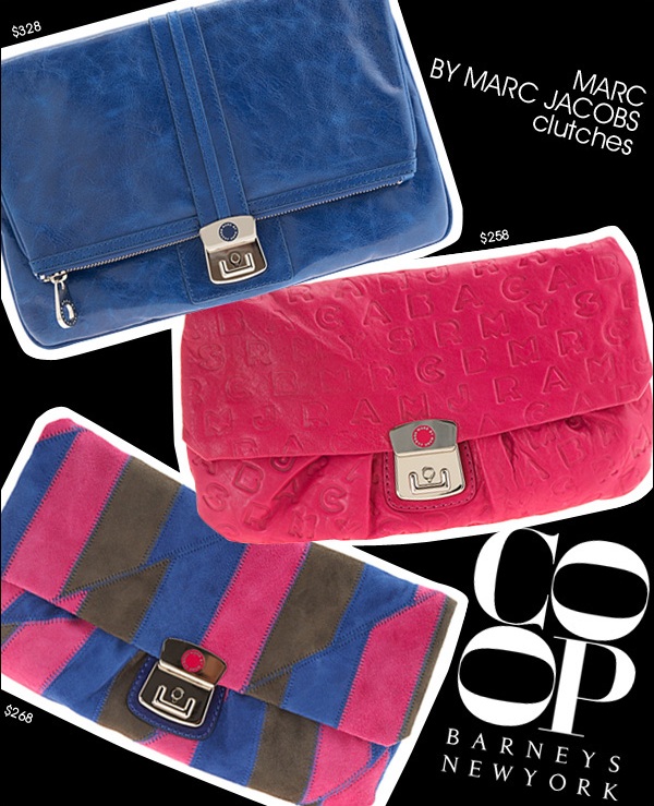 Marc by Marc Jacobs Clutches at Barneys 