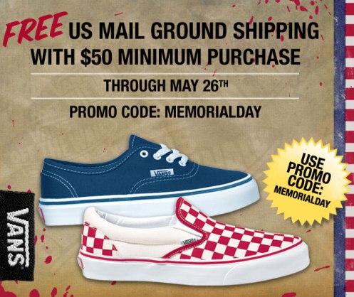 Vans Memorial Day Sale 2009