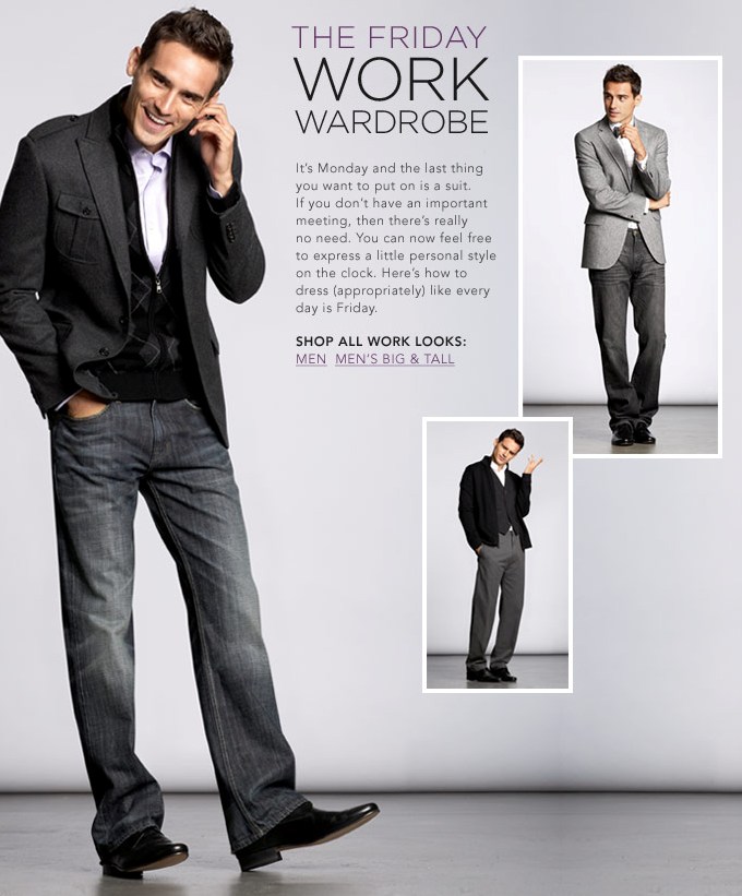 Friday Work Wardrobe for Men at Banana Republic