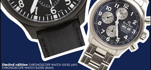 Ernst Benz Limited Edidtion Watches at Barneys