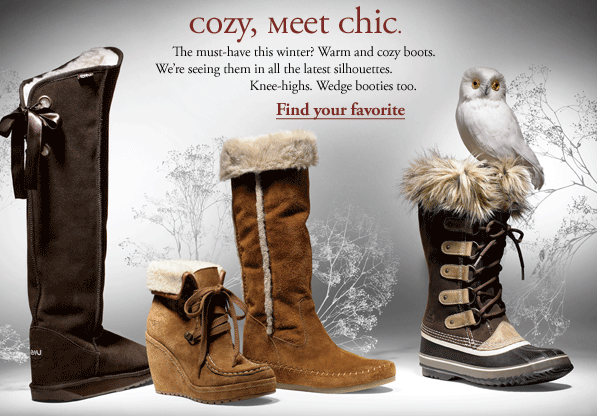 Warm N Cozy Boots at Piperlime