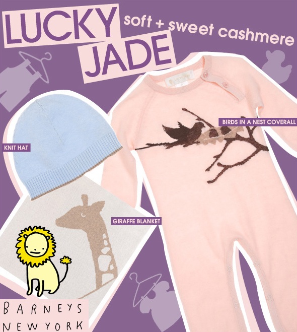 babies first cashmere Barneys 2010 Lucky Jade