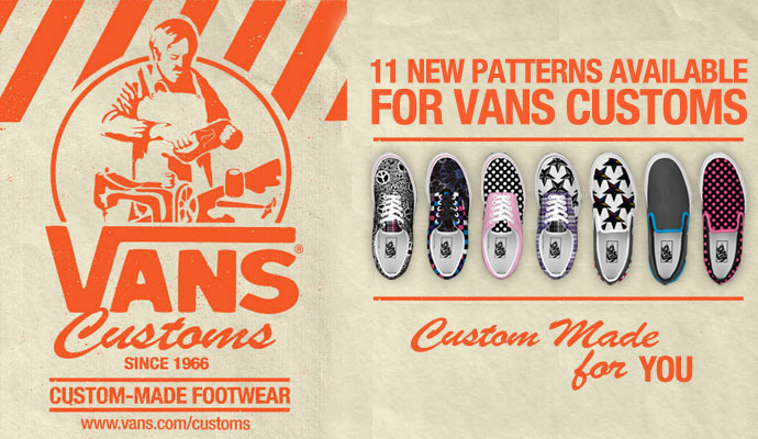 Vans Customs footwear news article 2010