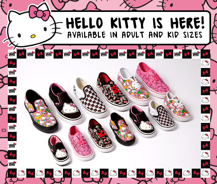 Hello Kitty Vans Shoes Limited Edition 2011