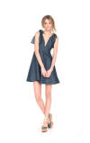 THE SUN DRESS INDIGO DENIM SUN DRESS