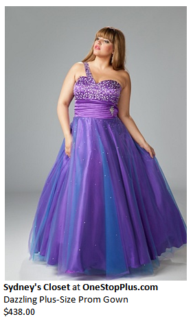 Dazzling Plus-size Prom Dress