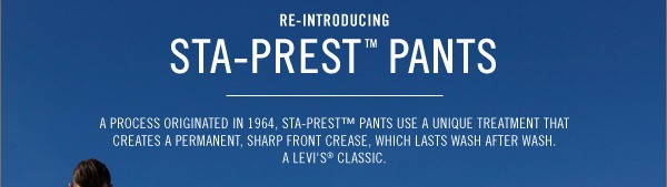 Sta-prest Pants from Levi 2012