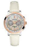 Nautica NCT 800 White Croco-leather Watch