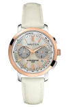 Nautica NCT 800 White Croco-leather Watch