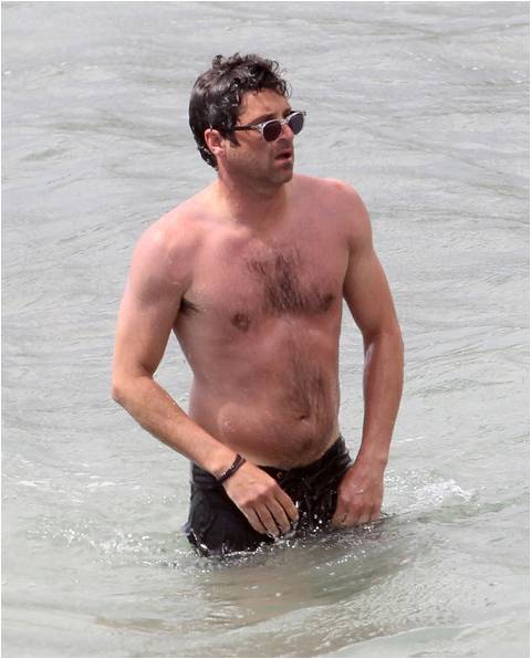 Patrick Dempsey Wearing John Varvatos Eyewear 2012