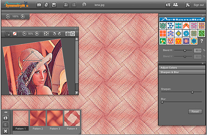 Artlandia SymmetryMill Pattern Design Software