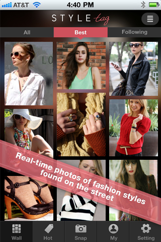 StyleTag fashion app