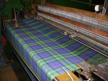 Hororata Tartan loom Scottish Textiles