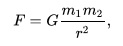 Newton's Law of Universal Gravitation