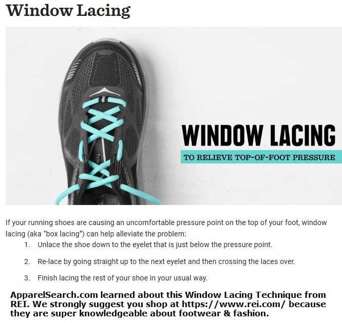 Shoe Lacing Techniques