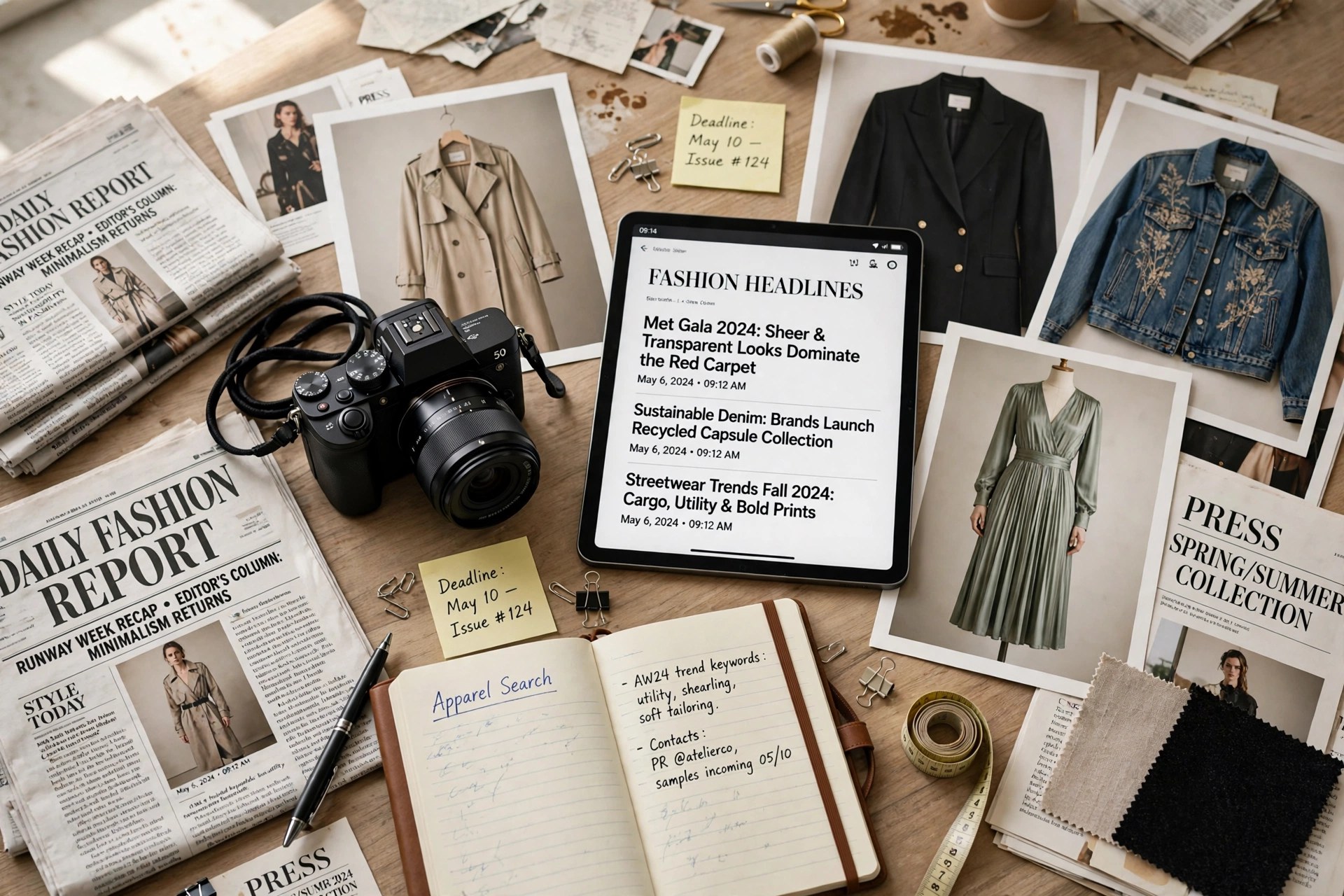 Fashion News — Apparel Search fashion summary