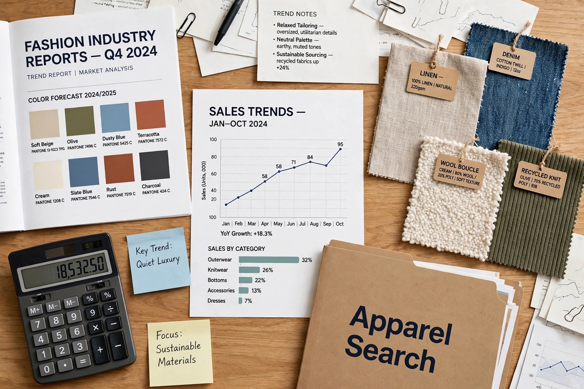 Fashion Report — Apparel Search fashion summary