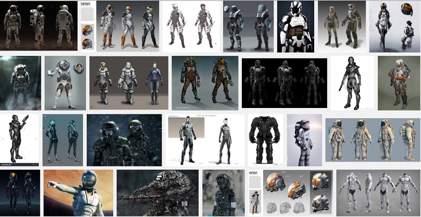 Space Suits for Aliens & Humans