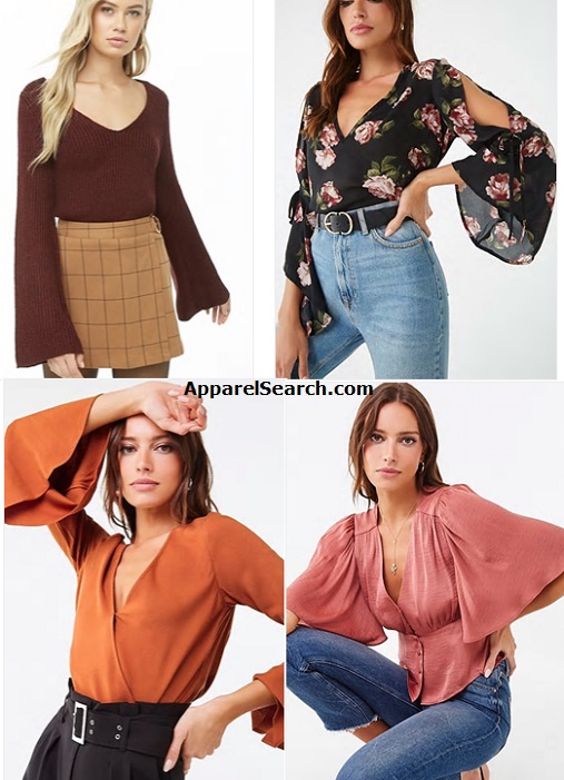 Bell Sleeve Tops