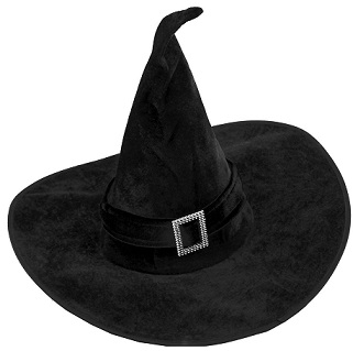 Black Wicked Witch Hat