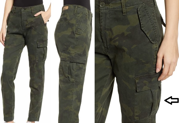 cargo pocket pants camo