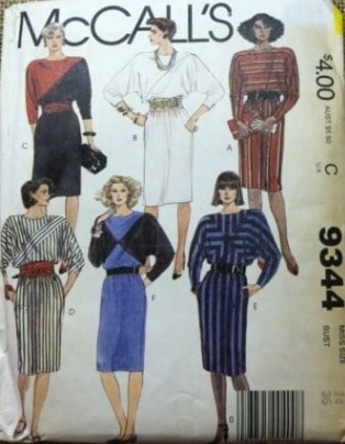 Big Shoulder Pads 1980s Fashion