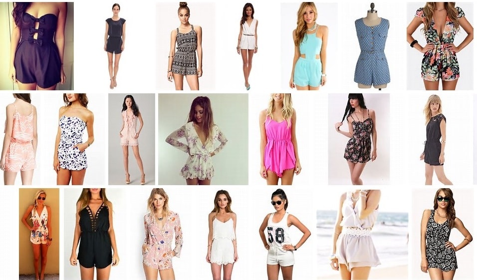 women's rompers