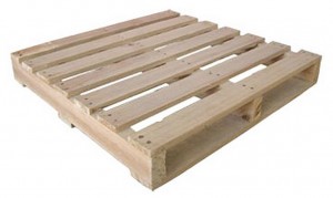 heavy wooden pallet